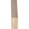 Ekena Millwork 5 1/2"W x 26"D x 26"H Merced Smooth Knee Brace, Douglas Fir BRC06X26X26MRC00SDF - alternate 3